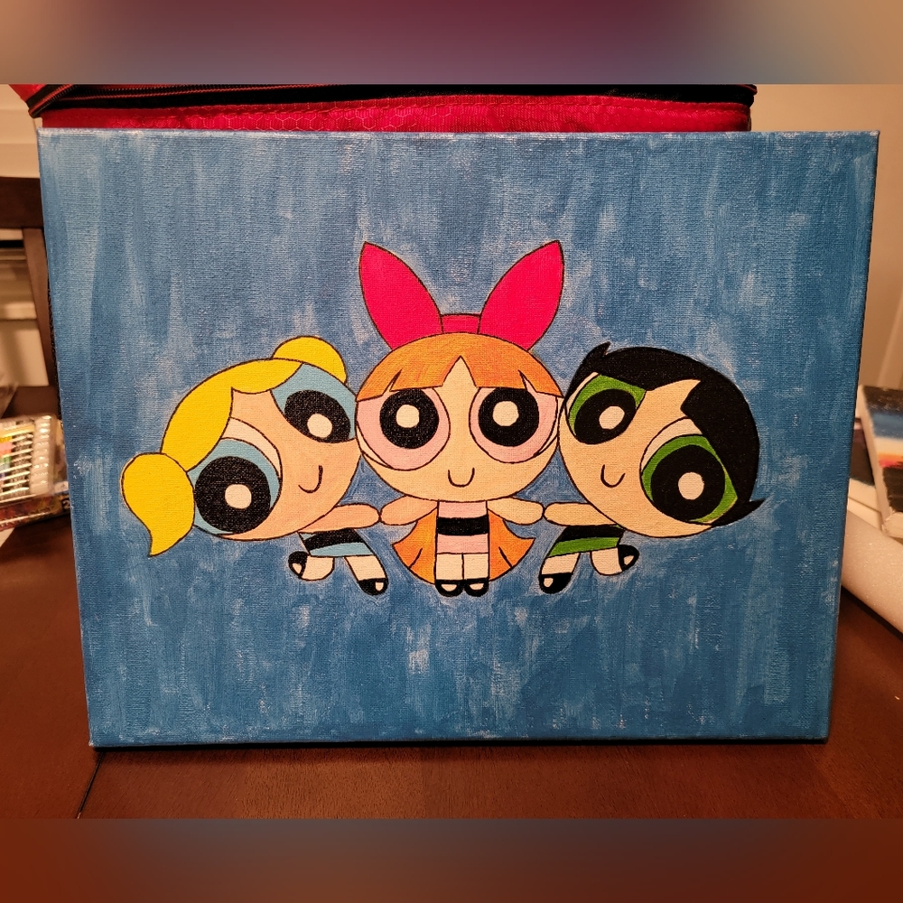 Acrylic paint on canvas